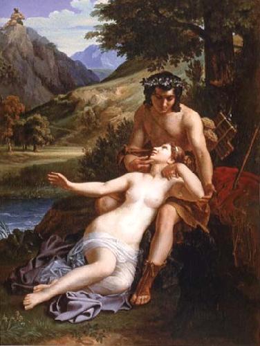 Alexandre  Cabanel The Love of Acis and Galatea Sweden oil painting art